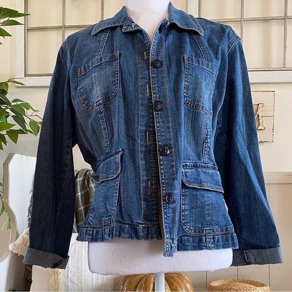St. John's Bay Jackets & Coats St Johns Bay Denim Jacket Petite
